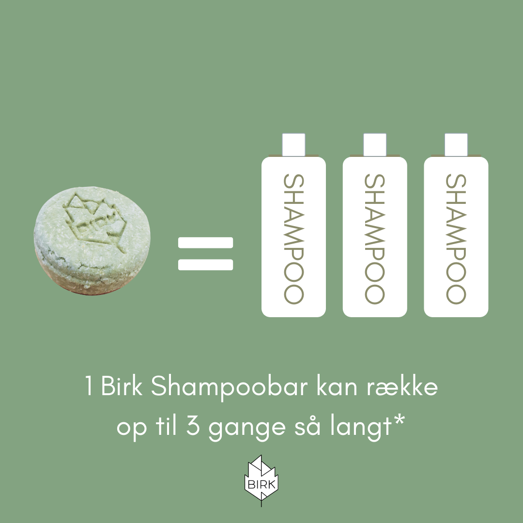 Shampoobar med Hindbær Birk